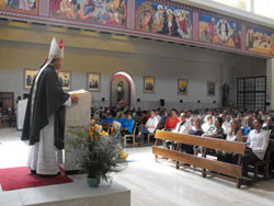 Folklore en la Catedral de San Bernardo